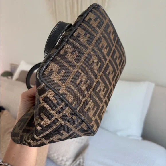 Authentic Fendi Zucca Bag FF Monogram Vintage - Picture 6 of 11
